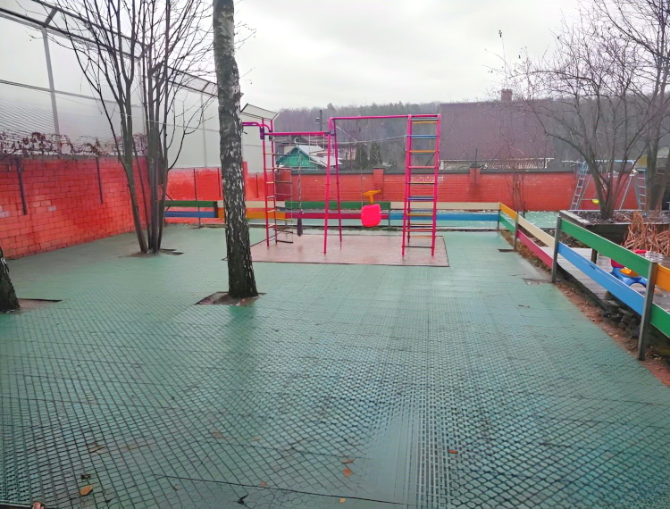 Сборное покрытие из высокопрочного пластика