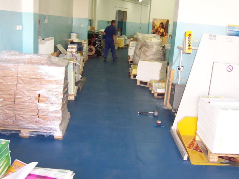 Фотогалерея (монтаж плитки ПВХ)