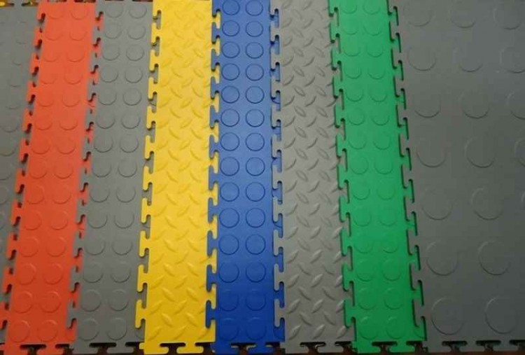 Напольное покрытие с модульной системой сборки пола Ласточкин Хвост