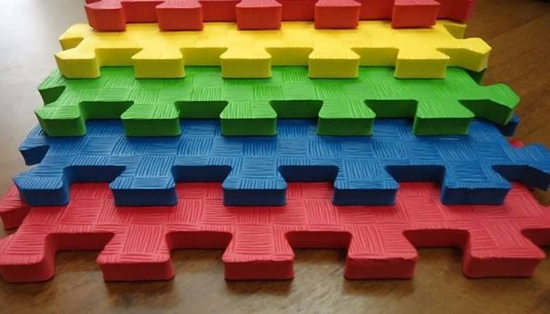 Напольное покрытие из вспененного полимерного материала (ЭВА)