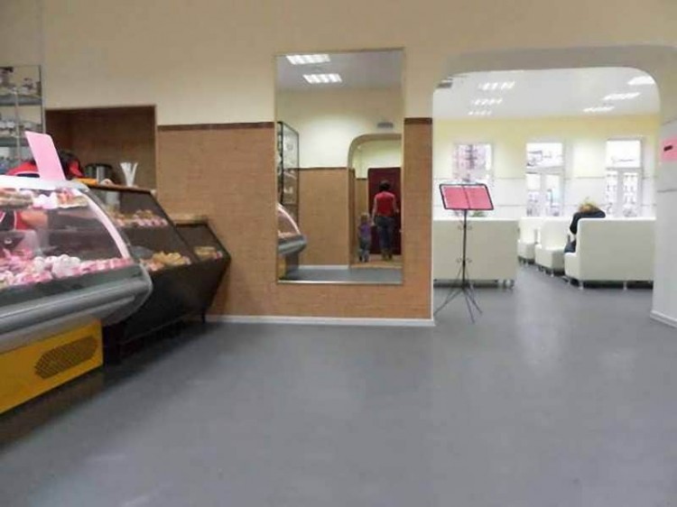 Полимерная плитка для пола удобное напольное покрытие для магазина