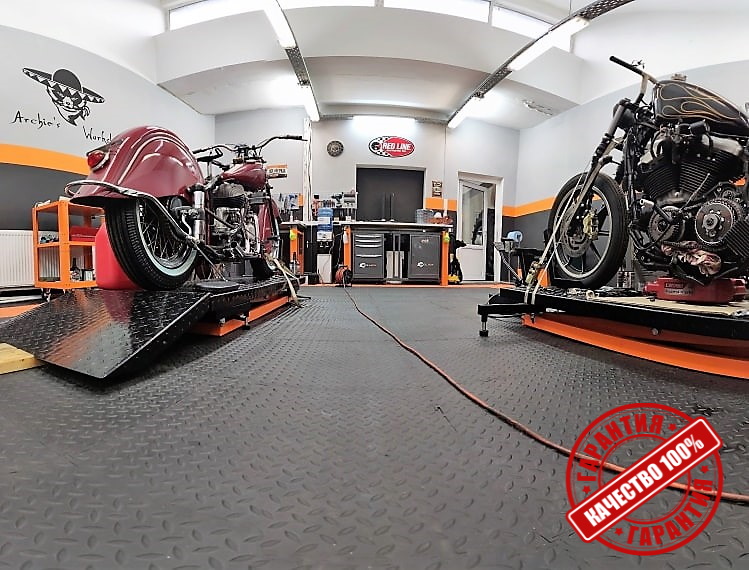 Применение модульной плитки ПВХ